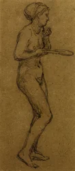 Study for Shuttlecock, c.1870